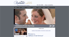 Desktop Screenshot of ambienceentertainmentservices.com